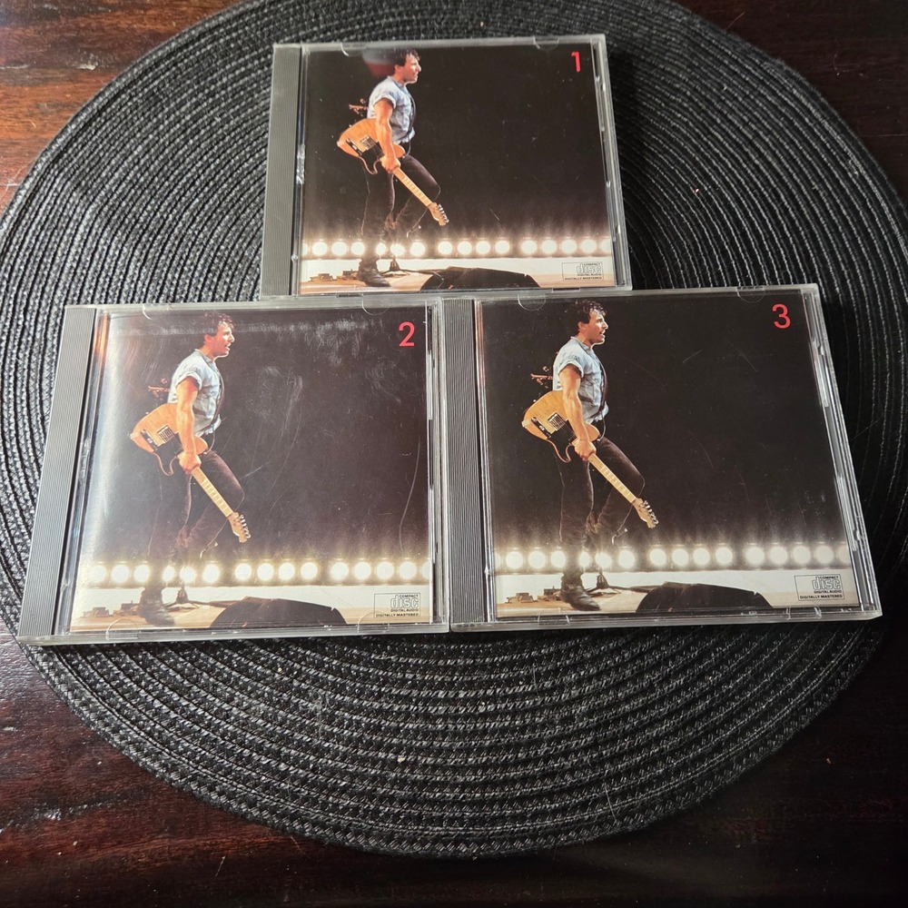 Bruce Springsteen Live 1975-85 3-CD Box Set E Street Band Japan Press C3K 40558